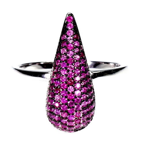 925 bague argent saphir - 925,