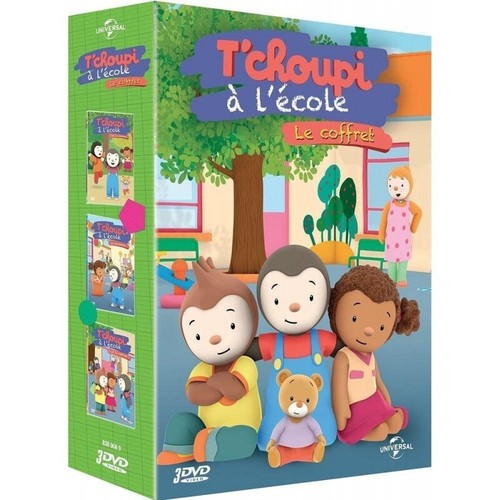 Tchoupi école coffret 3 - tchoupi, l'école