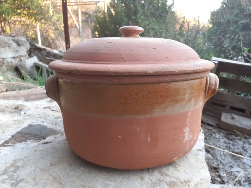 Ancienne cocotte couvercle - cocotte,