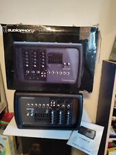 CONSOLE DE MIXAGE AMPLIFIER AUDIOPHONY COMBO-2  BOITE,NOTICE,CABLE FONCTIONNE