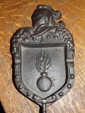 cendrier ecusson Gendarmerie en fonte de fer