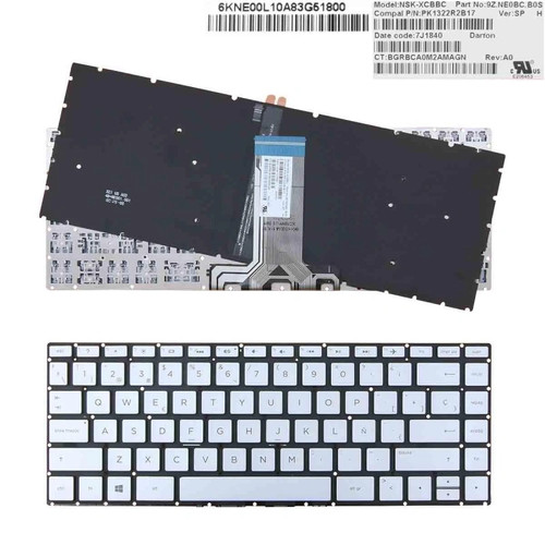 Clavier rétro éclairé pour - clavier,