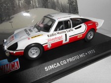 SIMCA CG PROTO MC DE 1972