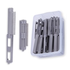  1 boîte de 25 pièces rouleaux de cheveux moelleux racine de cheveux barres de