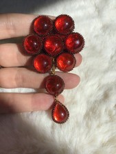 BELLE BROCHE TALOSEL ROUGE