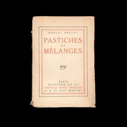 Marcel proust pastiches - proust,
