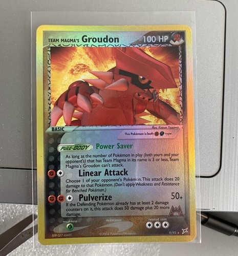 Cartes pokemon groudon team - cartes,