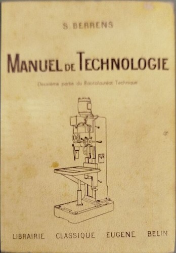 Manuel technologie s - de,