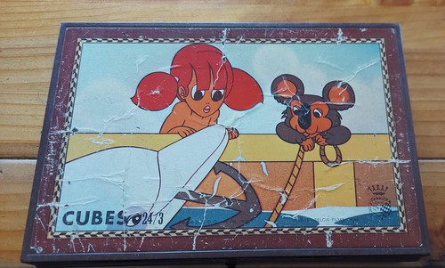Jeux cubes vintage - de, le