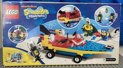 Lego 3815 bob éponge - lego, l’éponge