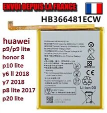 BATTERIE Pour HUAWEI Y6 2018 / Y7 2018 / P8 P9 P10 P20 lite HB366481ECW battery