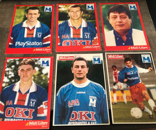 6 cartes officilelle )) 6 joueurs MHSC MONTPELLIER 90s