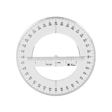 Rapporteur rond à 360°, 20