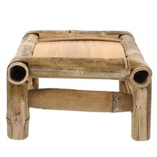 Petit tabouret de bambou à la maison tabouret bas tabouret bas