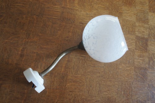 Ancienne applique col cygne - ancienne,