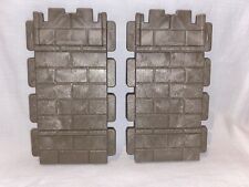 Playmobil 2 Murs Pleins Château Maison Ferme 3445 3666 3450