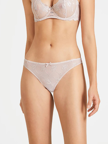 Aubade beige softessence tanga - beige,