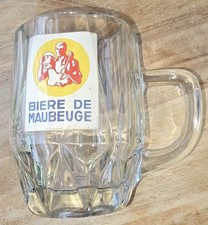 Chope Emaille Biere De Maubeuge