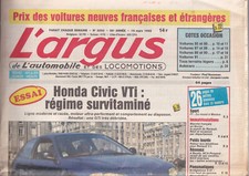 L'ARGUS N°3293 HONDA CIVIC
