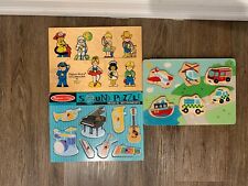 WOODEN HAND PUZZLE KIDS BABY