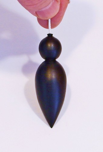 Pendule ebene noir 15 - noir,