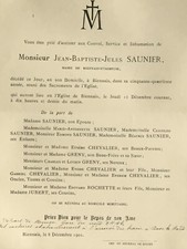 SAUNIER Chevalier Greny FAIRE