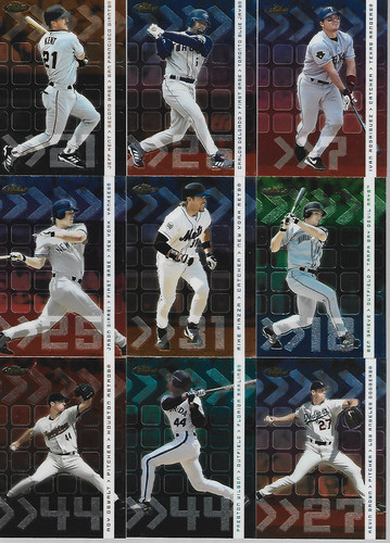 2002 topps finest singles - topps,