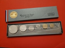Coffret pièces "Fleurs de Coins" 1965 Monnaie de Paris avec la 10 F et 5F argent