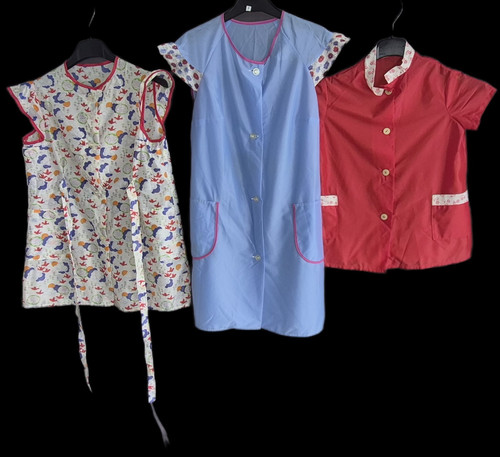 Nylon dederon smock apron - smock,