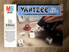 yahtzee des mots incomplet 1979 PORT OFFERT
