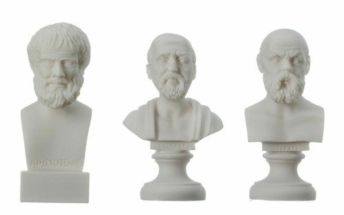 Buste philosophe grec - de,