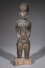 art africain  Statue colon