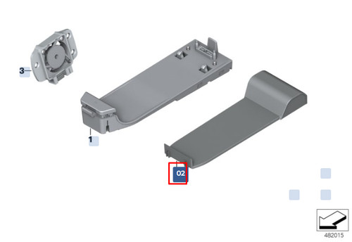 Plaque garniture support - de,