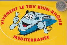 C40 train. SNCF. TGV RHIN - RHÔNE - MEDITERRANEE