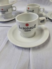 LOT 6 Tasses café " LA