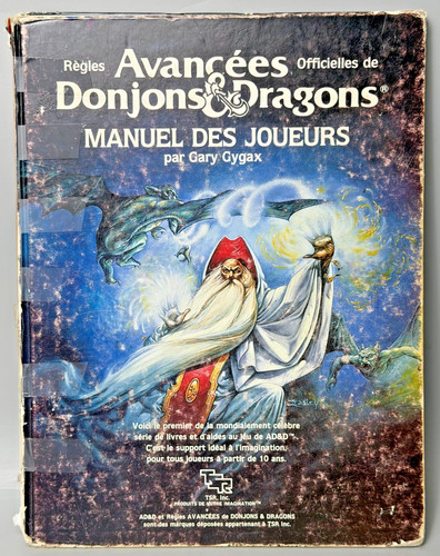 Advanced dungeons dragons - advanced,
