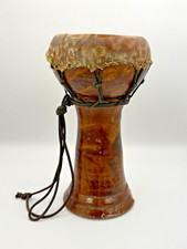 Tambour artisanal ancien en