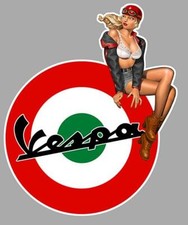 VESPA ( I ) right Pin Up