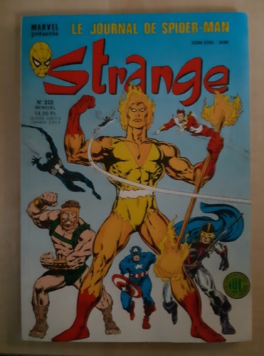 Strange 222 marvel mensuel - strange, n°222