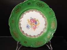 ANTIQUE Assiette Porcelaine