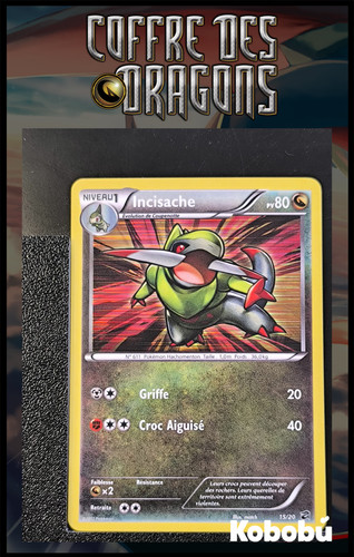Carte pokémon incisache 20 - pokémon,