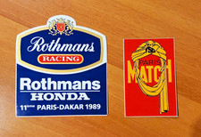 2 Autocollant PARIS DAKAR