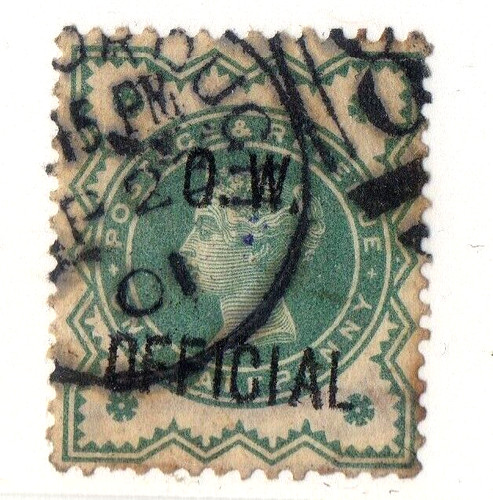 Royaume uni timbre - ancien, de