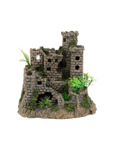 Décoration aquarium château - aquarium,