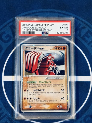 Groudon 028 play - ex, promo