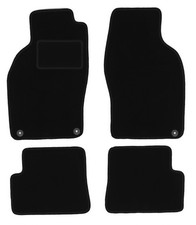 Tapis de sol en velours noir pour Saab 9-3 I année 1998-2003 set 4 pièces