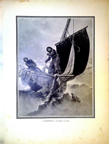 Gravure presse un homme a - de,