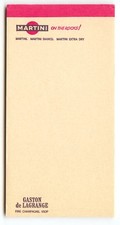 Ancien Bloc carnet pub
