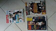 LOUIS BERTIGNAC lot 3 revues  GUITAR PART 2011-2018 french magazine collector 