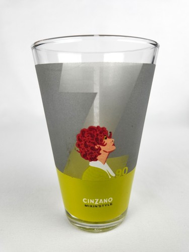 Verre cinzano mixin style - verre, mixin'style